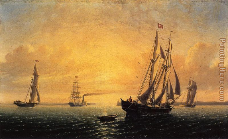 The Schooner 'Jane' of Bath, Maine